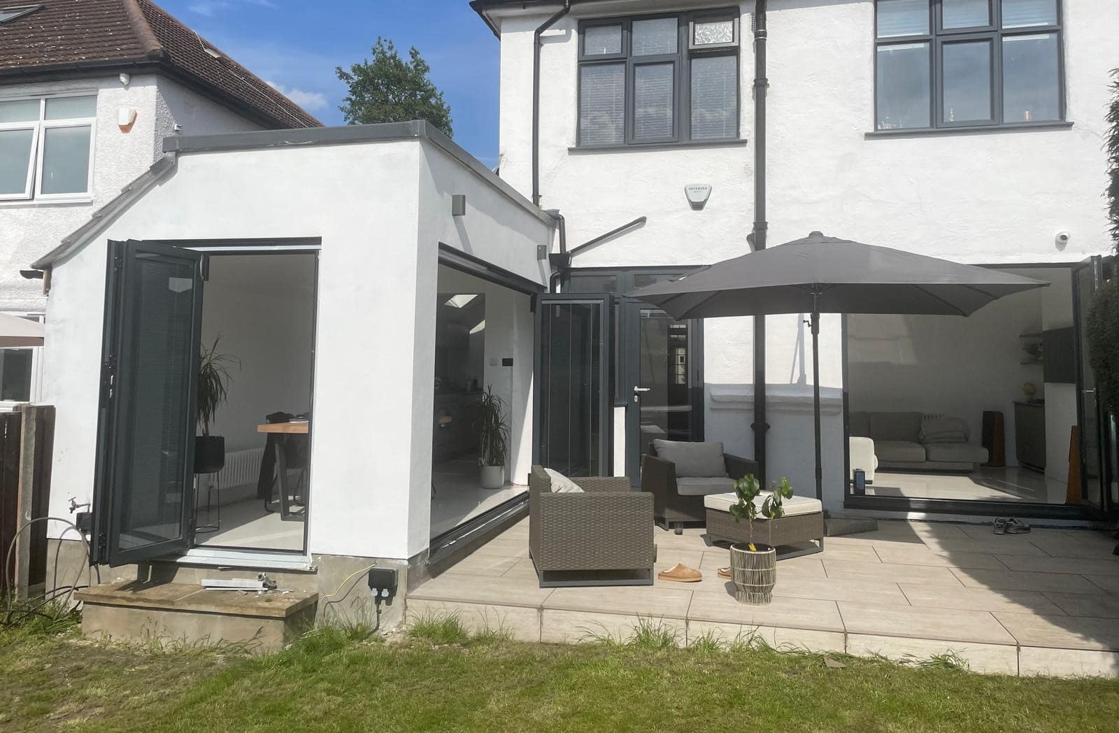 Single story side extension scheme — Carshalton, Surrey